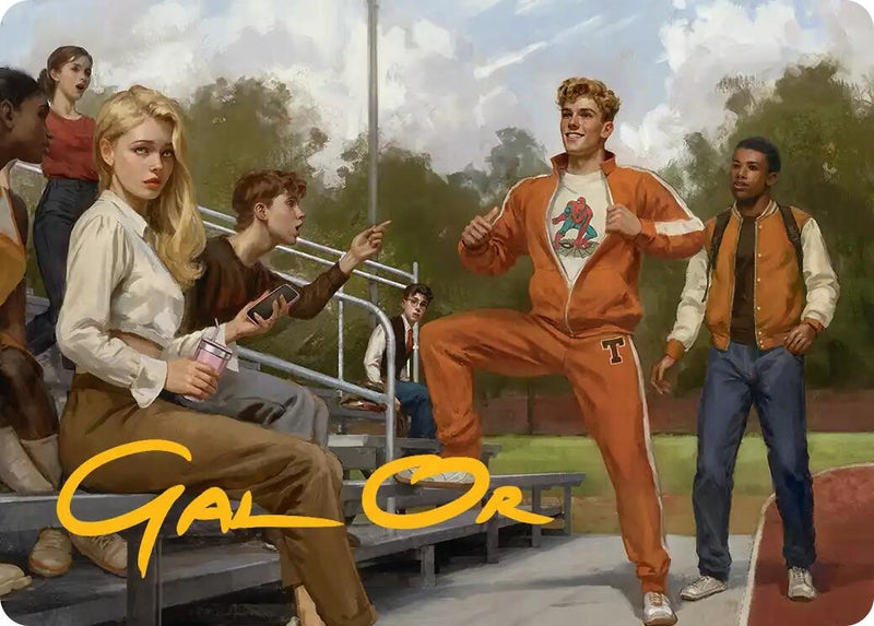 Image for Flash Thompson, Spider-Fan Art Card (Gold-Stamped Signature) (1) - Magic: The Gathering