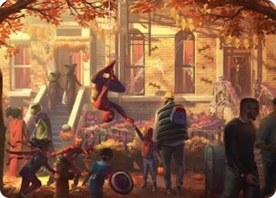 Friendly Neighborhood Art Card (2)