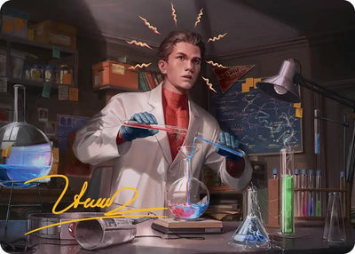 Peter Parker Art Card (3/54) (Gold-Stamped Signature) (3)