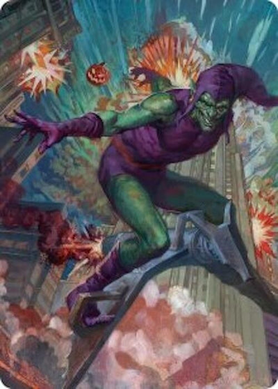 Green Goblin Art Card (26/54) (26)