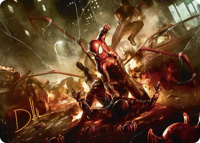 Superior Spider-Man Art Card (Gold-Stamped Signature) (32)