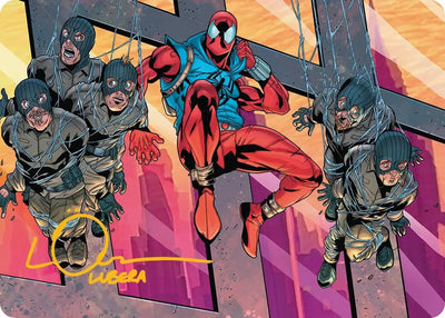 Scarlet Spider, Ben Reilly Art Card (Gold-Stamped Signature) (38)
