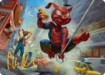 Spider-Ham, Peter Porker Art Card (Gold-Stamped Signature) (19)