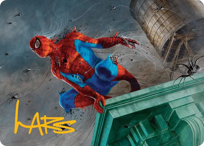 Spiders-Man, Heroic Horde Art Card (Gold-Stamped Signature) (21)