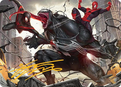 Terrific Team-Up Art Card (Gold-Stamped Signature) (23)