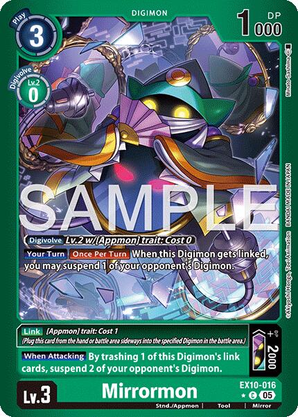 Mirrormon [EX10-016] (Limited Foil) [Sinister Order]