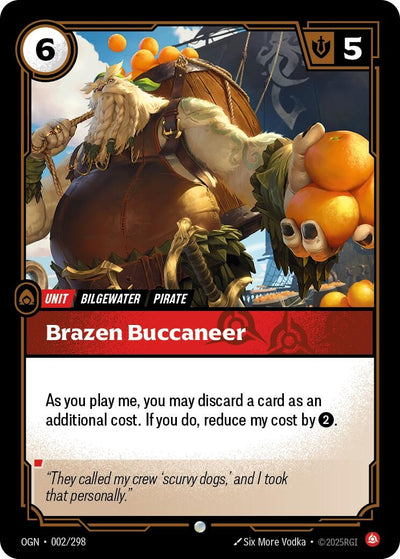 Brazen Buccaneer (Origins) (002/298)