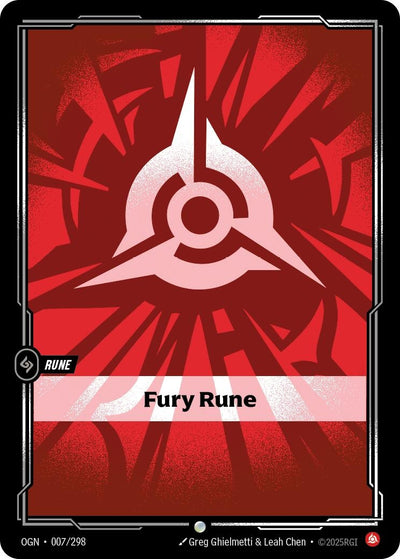 Fury Rune (Origins) (007/298)