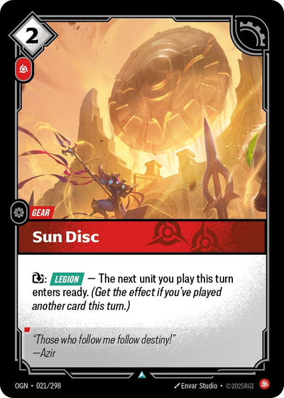 Sun Disc (Origins) (021/298)