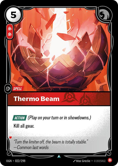 Thermo Beam (Origins) (022/298)