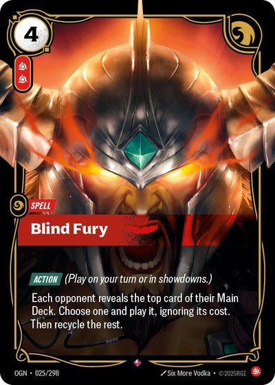 Blind Fury (Origins) (025/298)