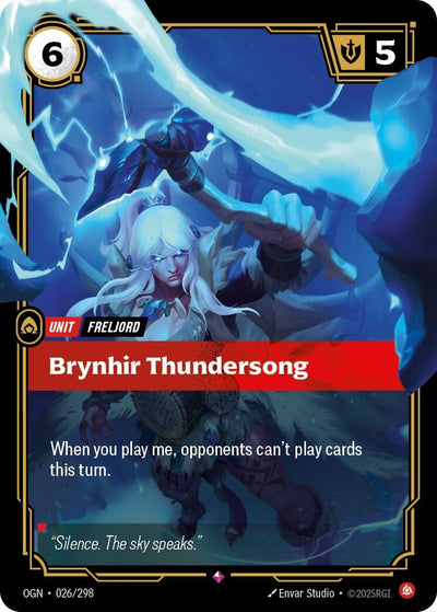 Brynhir Thundersong (Origins) (026/298)