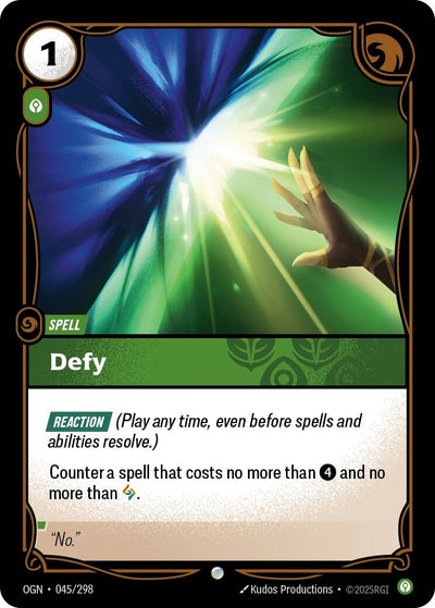 Defy (Origins) (045/298)