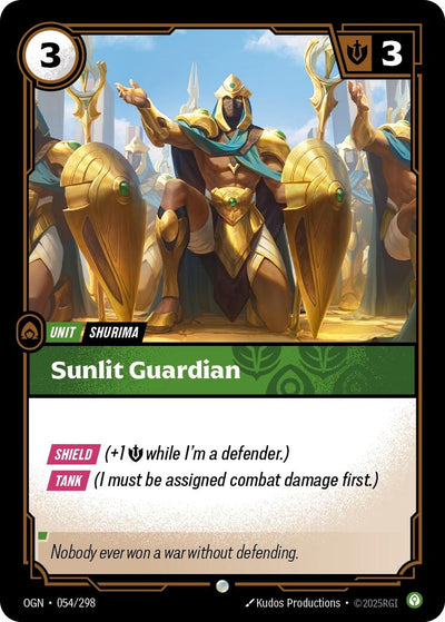 Sunlit Guardian (Origins) (054/298)