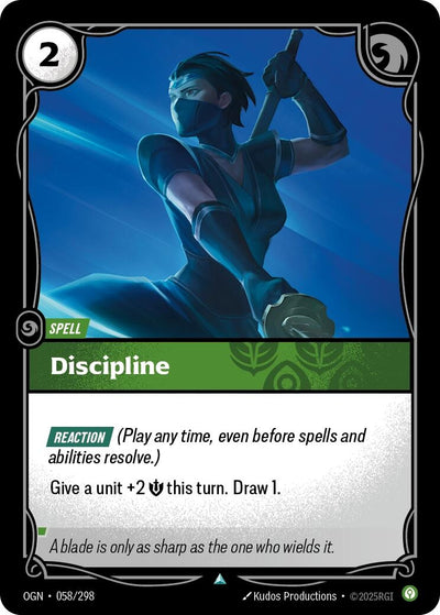 Discipline (Origins) (058/298)