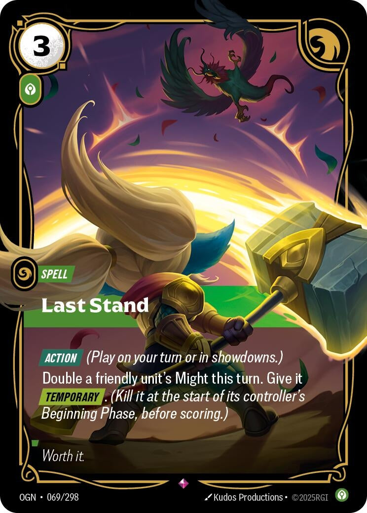 Image for Last Stand (Origins) (069/298) - Riftbound: League of Legends Trading Card Game