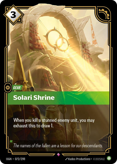 Solari Shrine (Origins) (072/298)