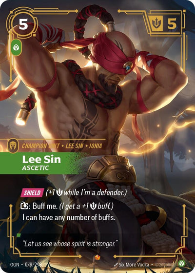 Lee Sin - Ascetic (Origins) (078/298)