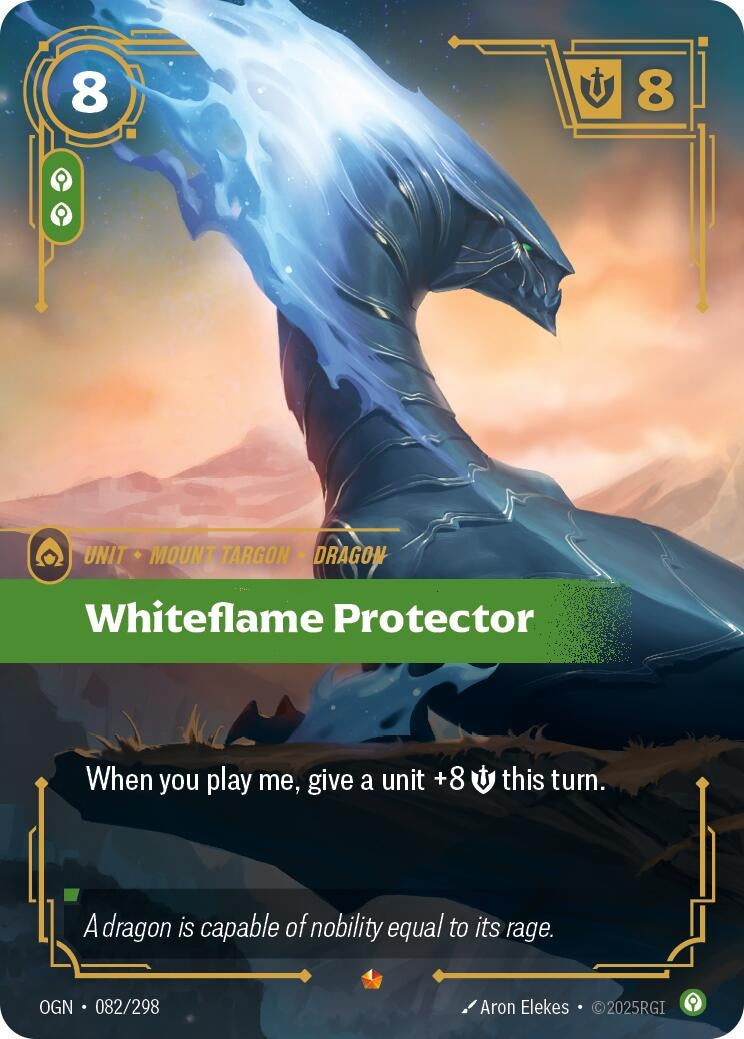 Image for Whiteflame Protector (Origins) (082/298) - Riftbound: League of Legends Trading Card Game