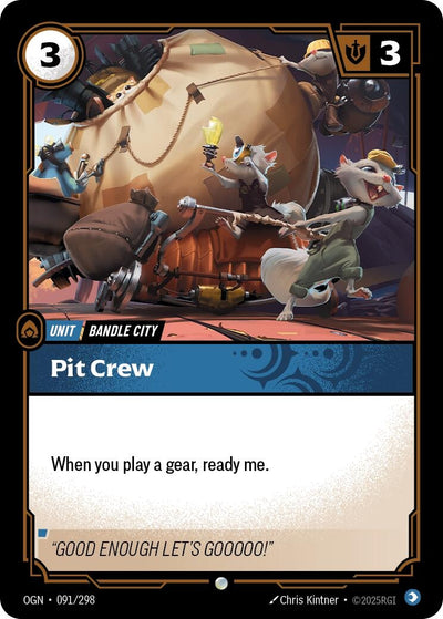 Pit Crew (Origins) (091/298)