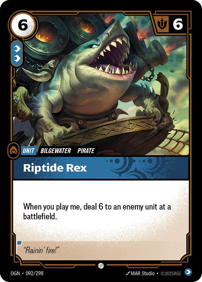 Riptide Rex (Origins) (092/298)