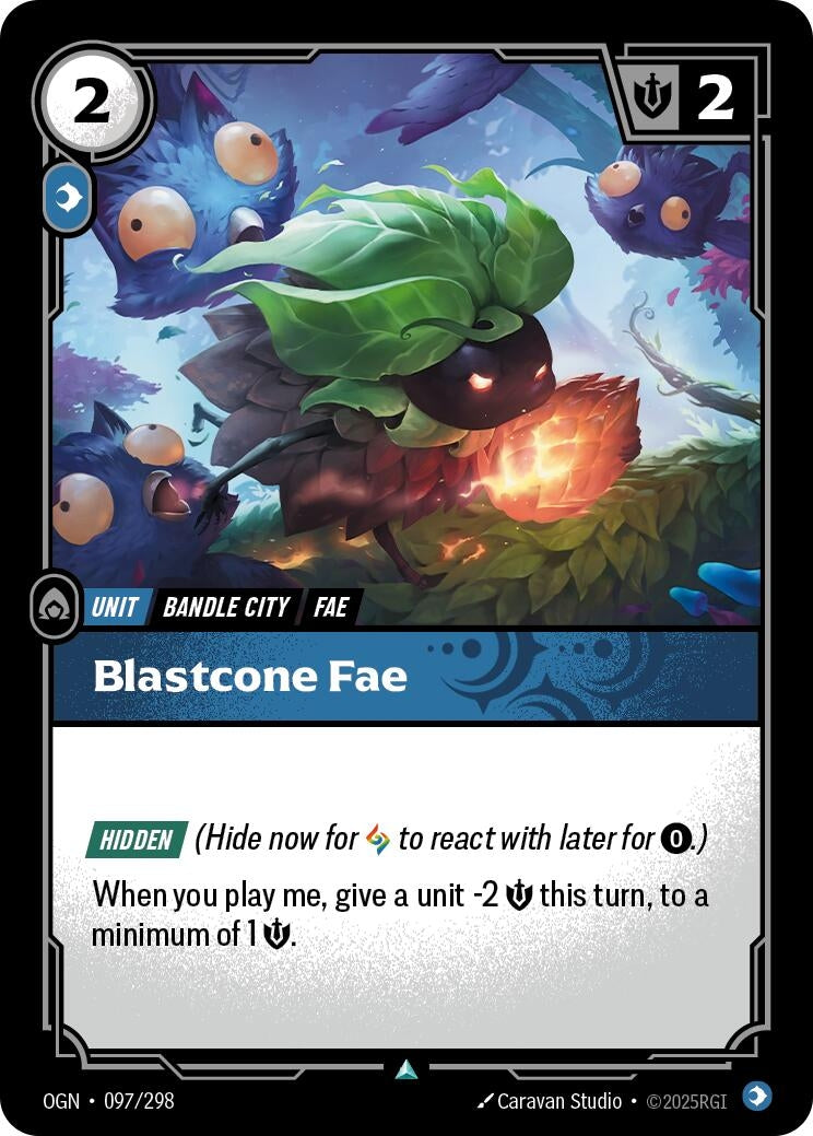 Image for Blastcone Fae (Origins) (097/298) - Riftbound: League of Legends Trading Card Game