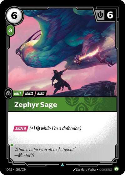 Zephyr Sage (Origins: Proving Grounds) (005/024)
