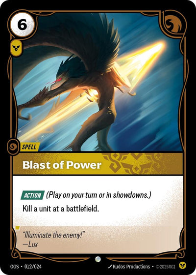 Blast of Power (Origins: Proving Grounds) (012/024)