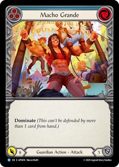 Macho Grande (Blue) [APS018] (Armory Deck: Pleiades)