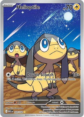 Helioptile (143/132) [Mega Evolutions: Base Set]