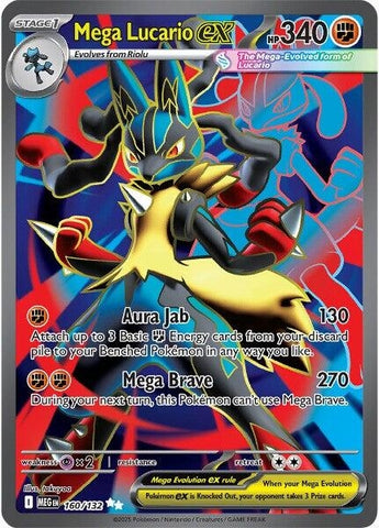 Mega Lucario ex (ME01: Mega Evolution) (160/132)