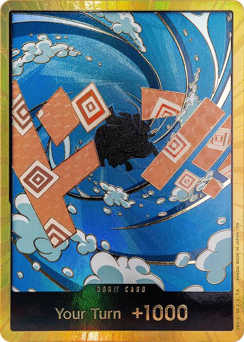 DON!! Card (Jinbe) (Gold) [Premium Booster -The Best- Vol. 2]