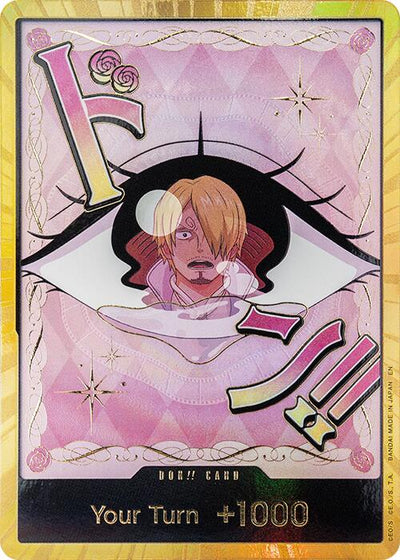 DON!! Card (Pudding) (Gold) [Premium Booster -The Best- Vol. 2]