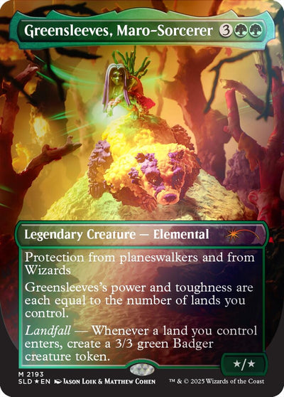 Greensleeves, Maro-Sorcerer (Rainbow Foil) (Secret Lair Drop Series) (2193) (SLD)