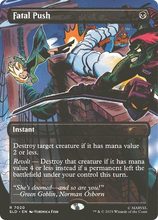 Fatal Push (7020) (Secret Lair Drop Series) (7020)