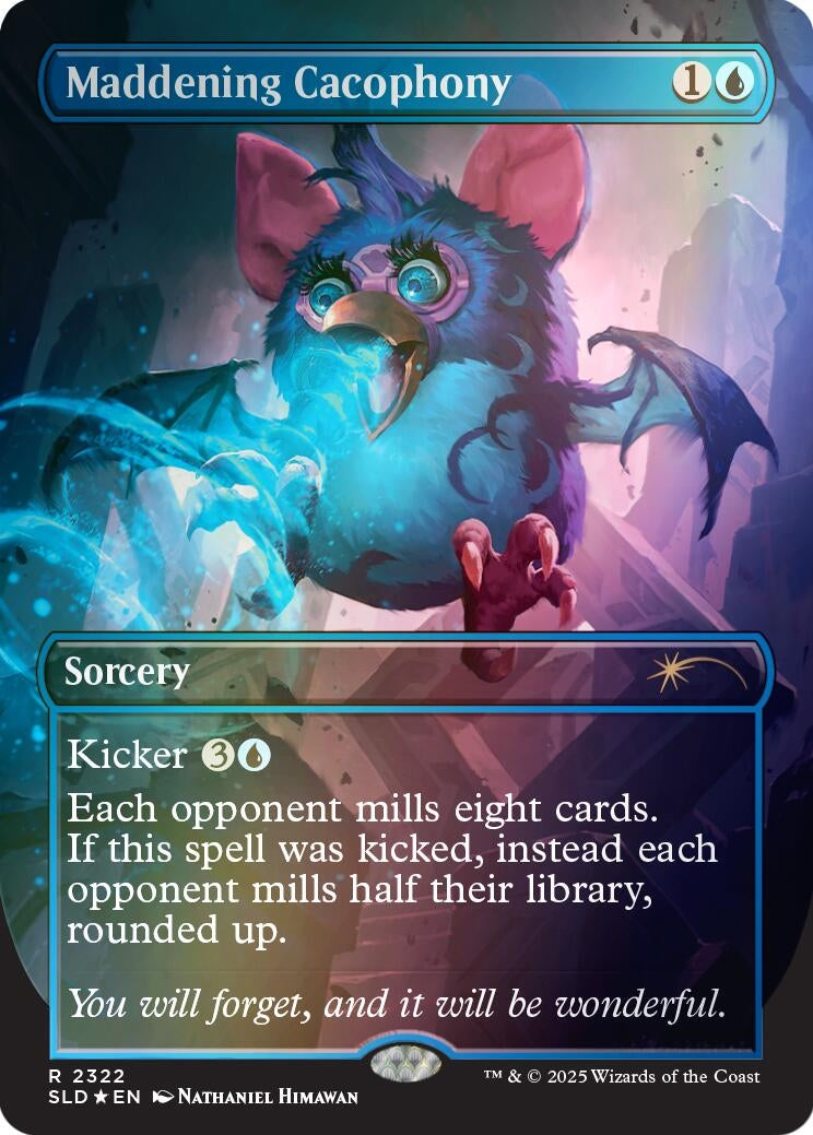 Image for Maddening Cacophony (2322) (Rainbow Foil) (Secret Lair Drop Series) (2322) (SLD) - Magic: The Gathering