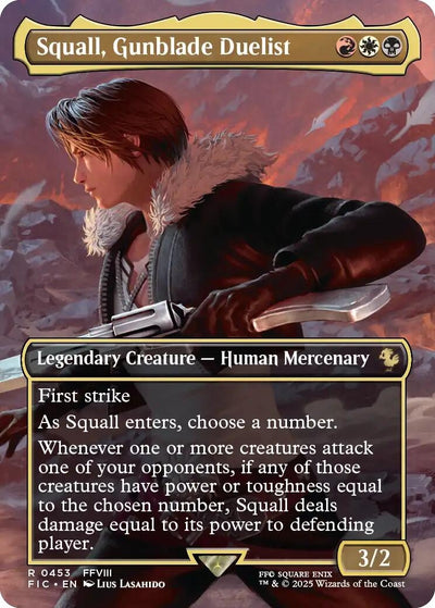 Squall, Gunblade Duelist (Borderless) (453)