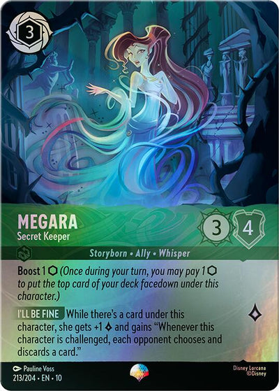 Megara - Secret Keeper (Epic) (213/204) [Whispers in the Well]