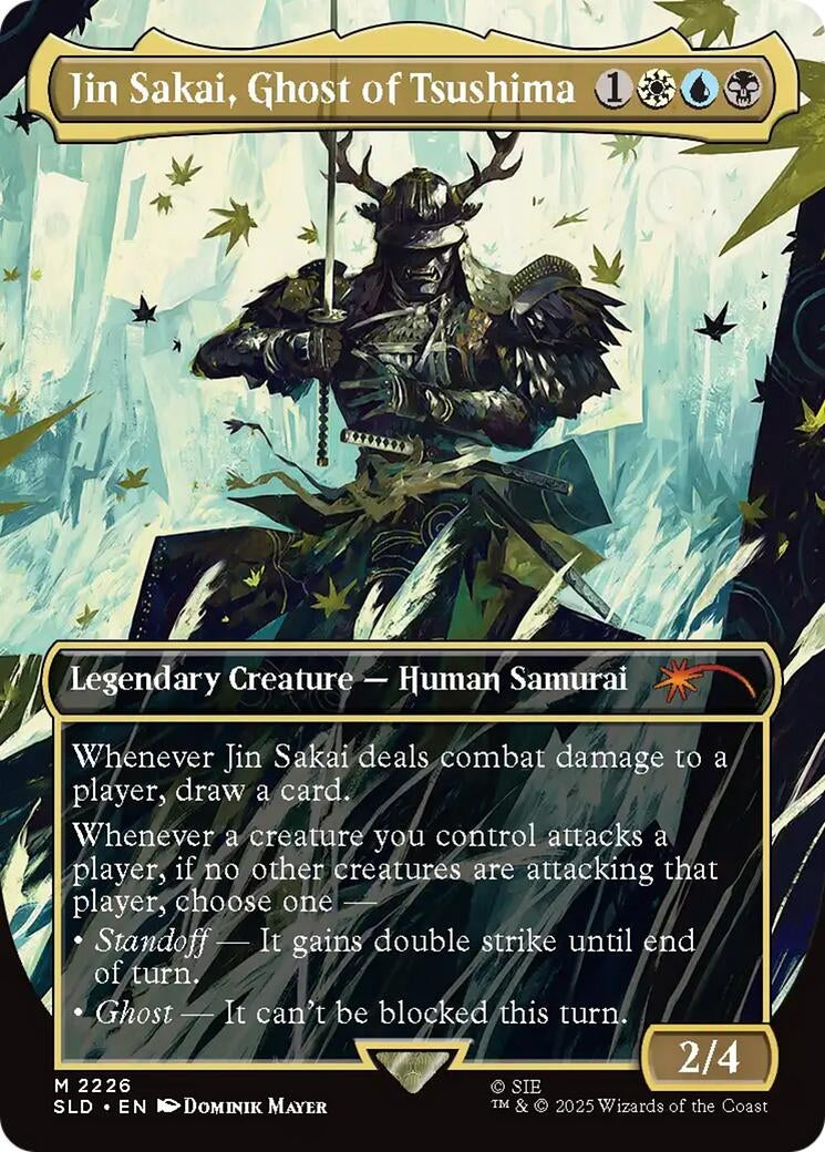 Jin Sakai, Ghost of Tsushima (Secret Lair Drop Series) (2226)