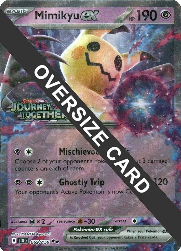 Image for Mimikyu ex (Journey Together Stamped) (069/159) - Pokemon