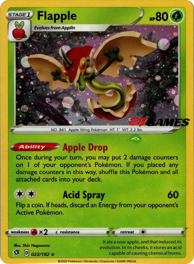 Flapple - 022/192 (EB Games Exclusive APAC) (022/192)