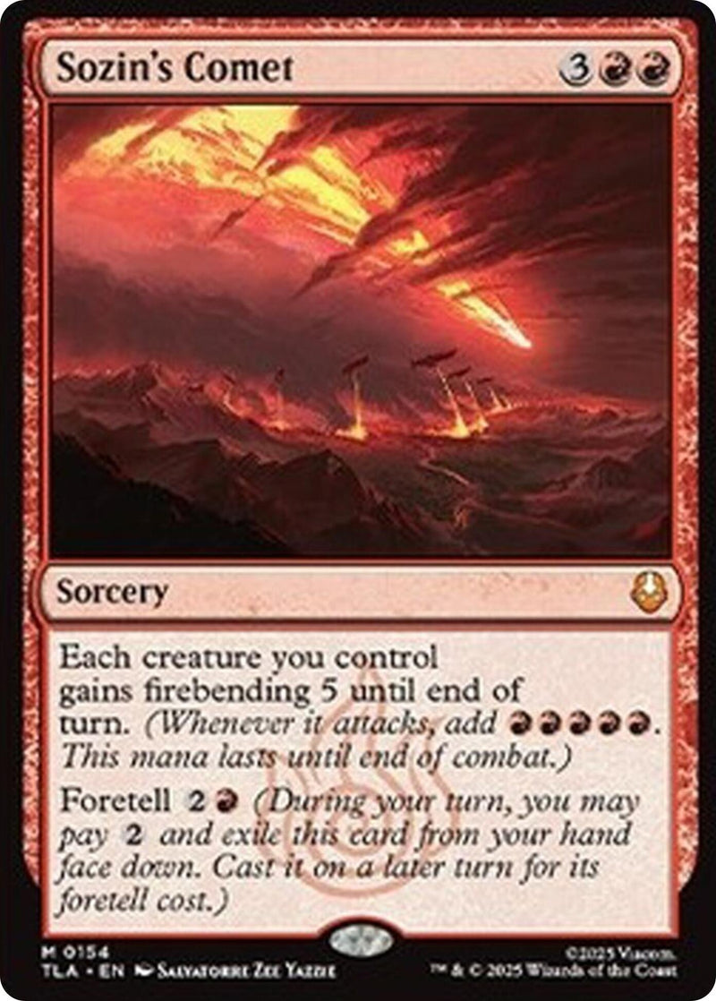 Image for Sozin's Comet (Avatar: The Last Airbender) (154) - Magic: The Gathering