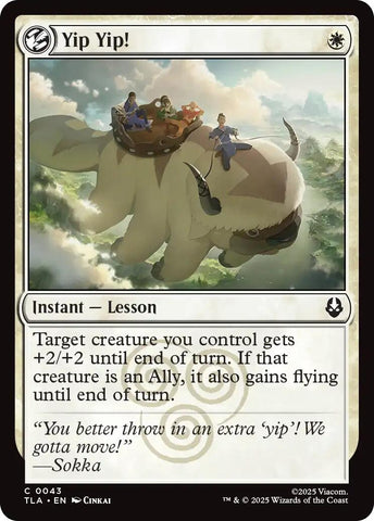 Image for Yip Yip! (Avatar: The Last Airbender) (43) - Magic: The Gathering