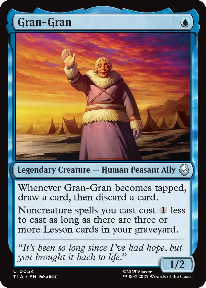 Image for Gran-Gran (Avatar: The Last Airbender) (54) - Magic: The Gathering