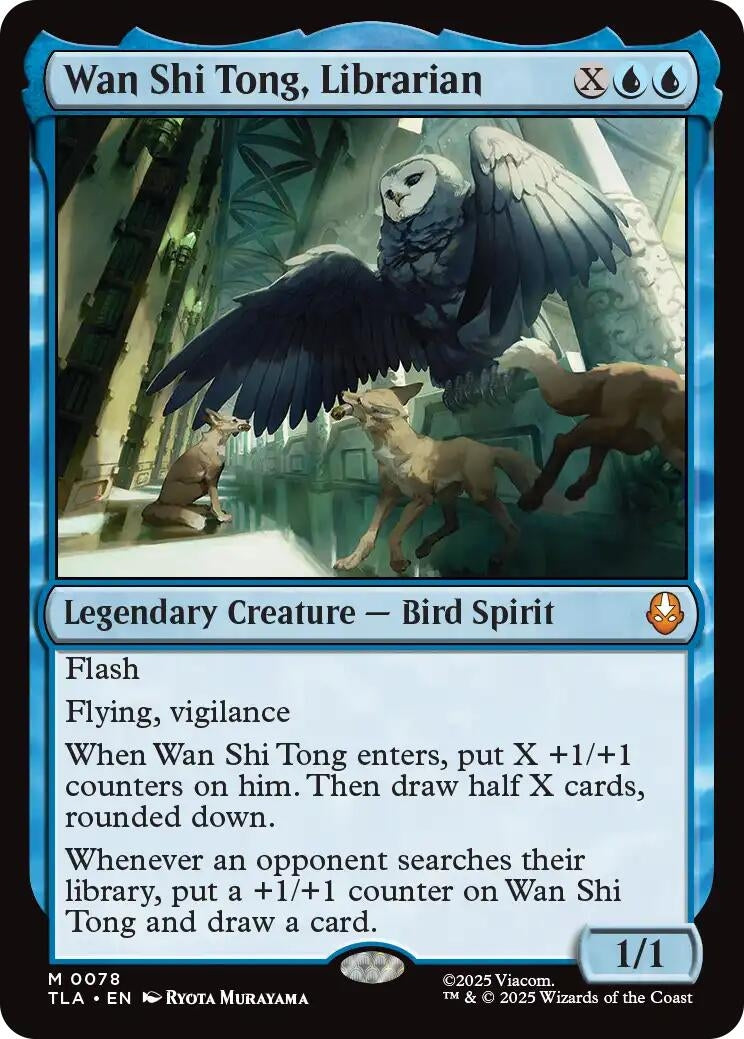 Image for Wan Shi Tong, Librarian (Avatar: The Last Airbender) (78) - Magic: The Gathering