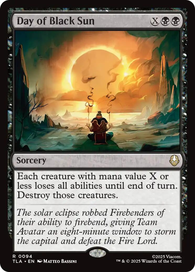Image for Day of Black Sun (Avatar: The Last Airbender) (94) - Magic: The Gathering