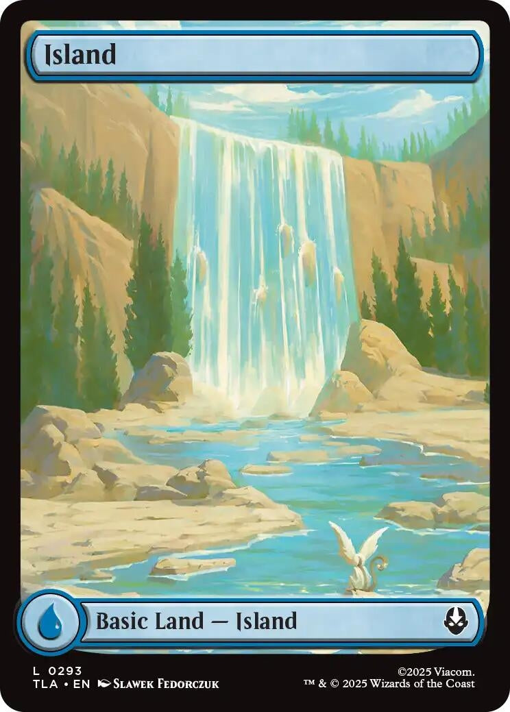 Image for Island (0293) (Avatar: The Last Airbender) (293) - Magic: The Gathering