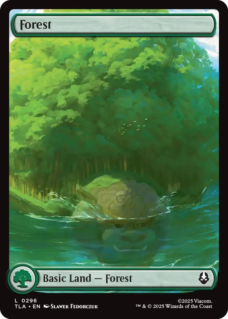 Image for Forest (0296) (Avatar: The Last Airbender) (296) - Magic: The Gathering