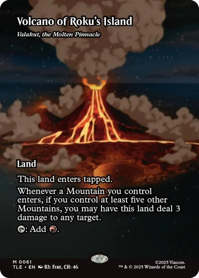 Volcano of Roku's Island - Valakut, the Molten Pinnacle (Borderless) (61)