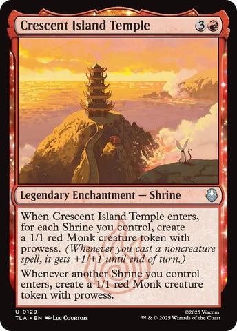 Image for Crescent Island Temple (Avatar: The Last Airbender) (126) - Magic: The Gathering